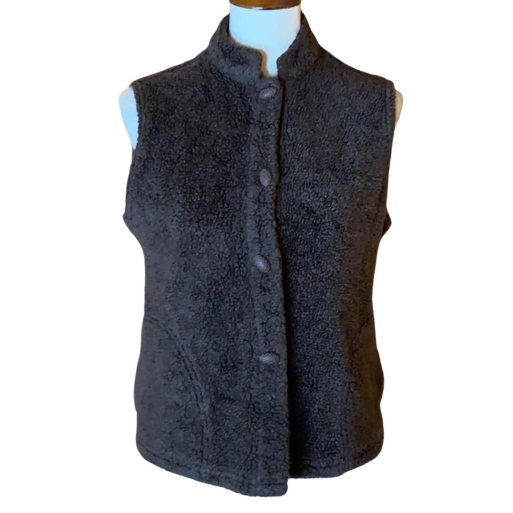 True Grit Sherpa rugged vest Brown Size Medium